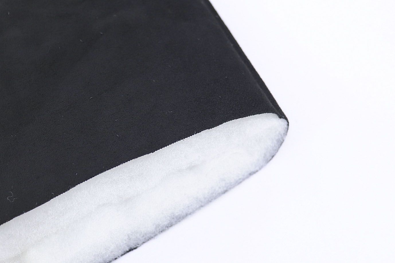 Ткань простеганная "Полоска"/черный 1376-PY/12+CC300