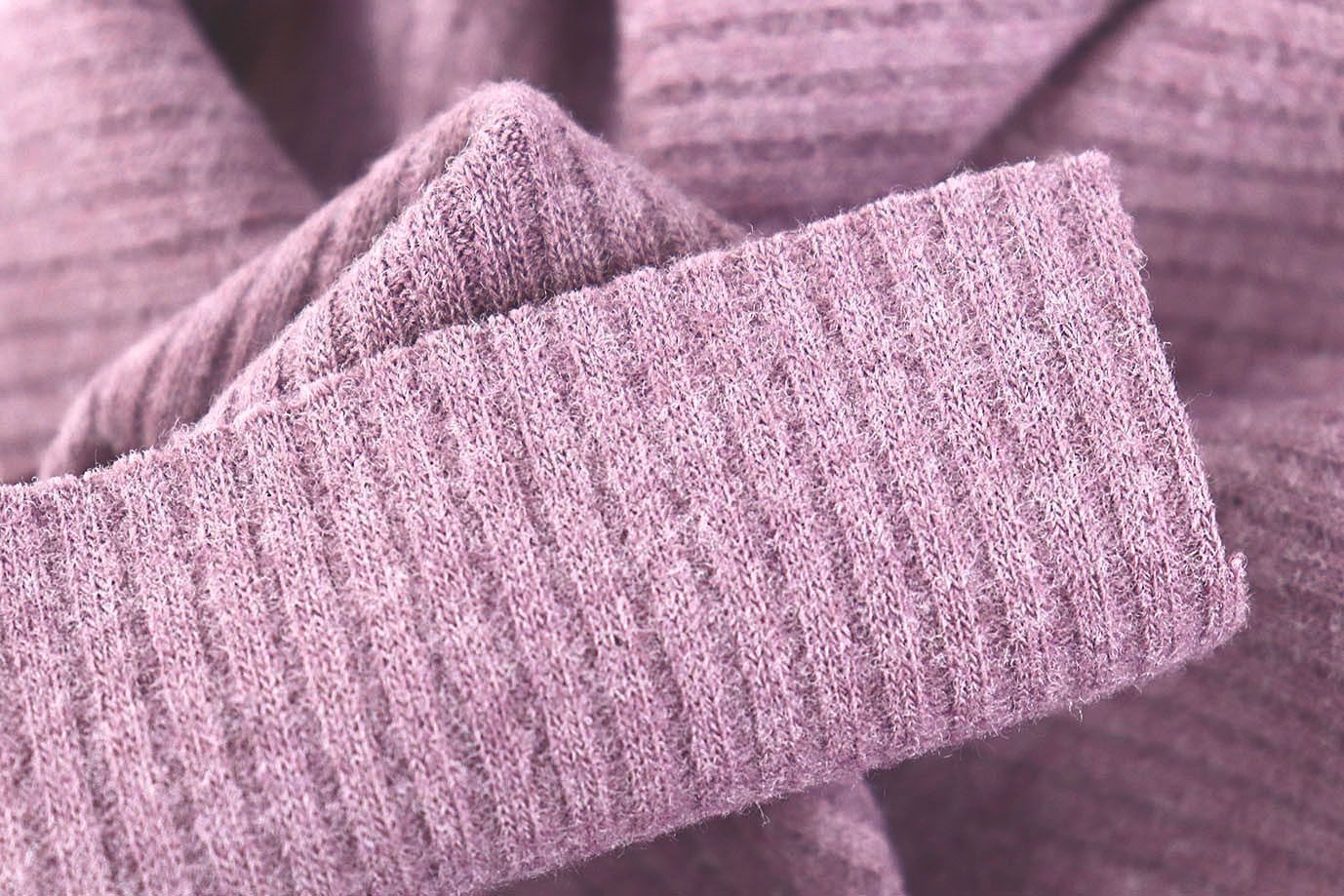 Трикотаж "Лапша"/светло-фиолетовый 3028B-21-PY/C#22