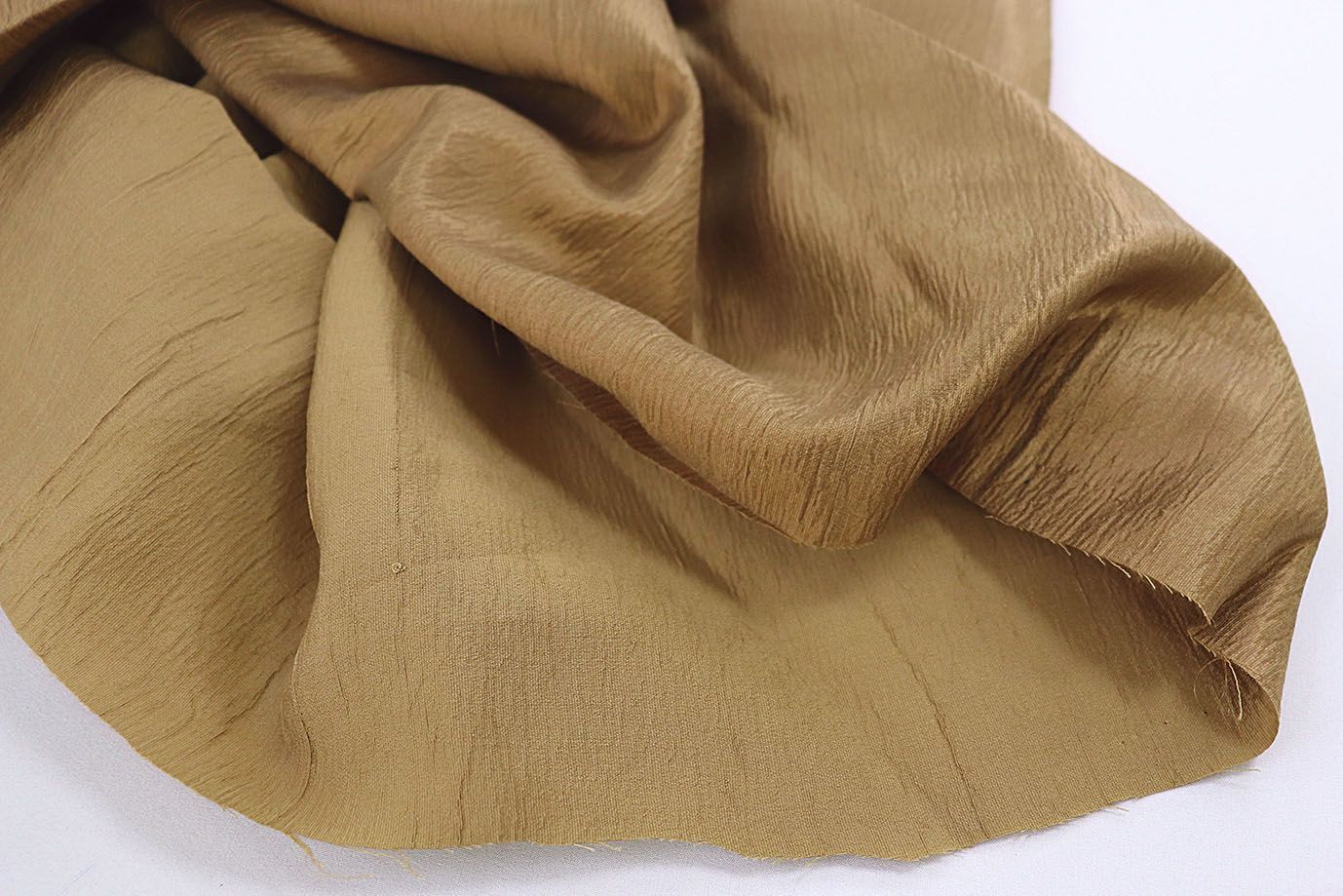 Органза TENCEL креш/светло-коричневый 3795-PY/C#31