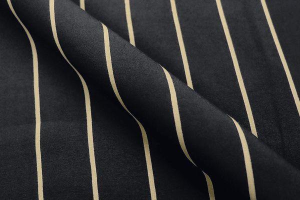 Штапель принт/полоска бежевая на черном 2975-PY/D#4/C#2