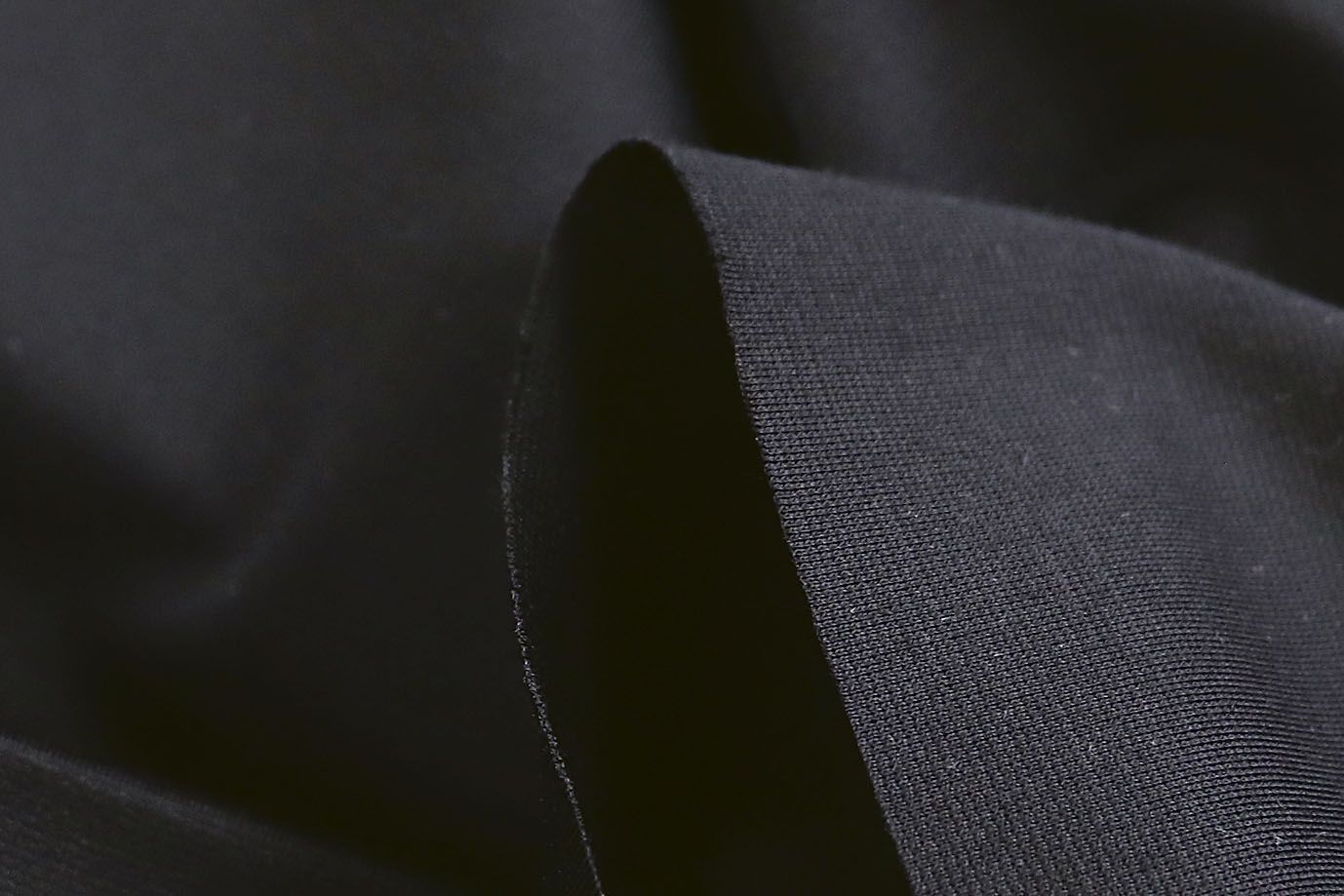 Трикотаж "Рома" тенсель/черный 3922-PY/C#7 Black