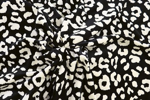 Велюр принт/черно-белый 3549-PY/D#5/C#1