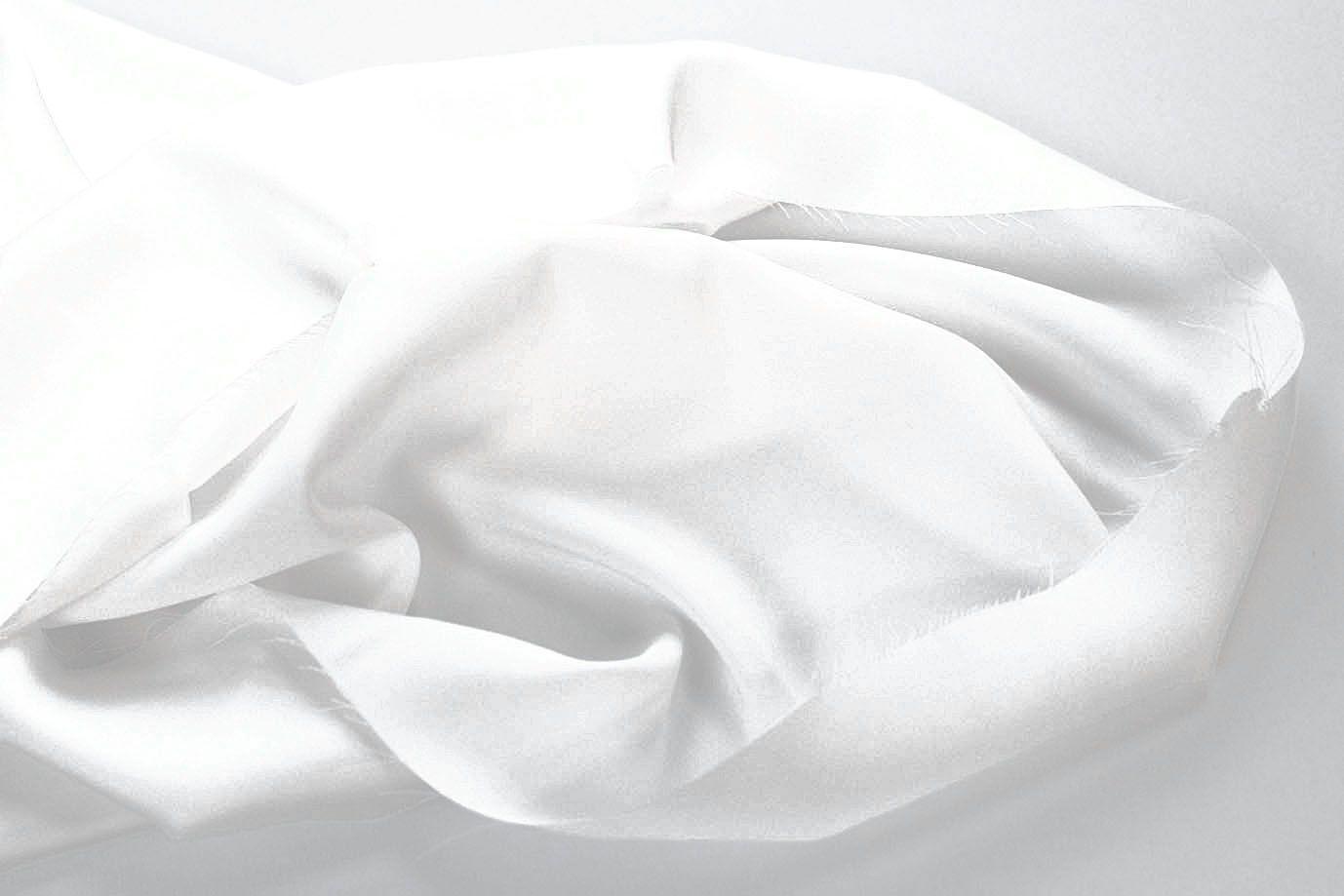 Шелк сатин/молочный 12272/C#2