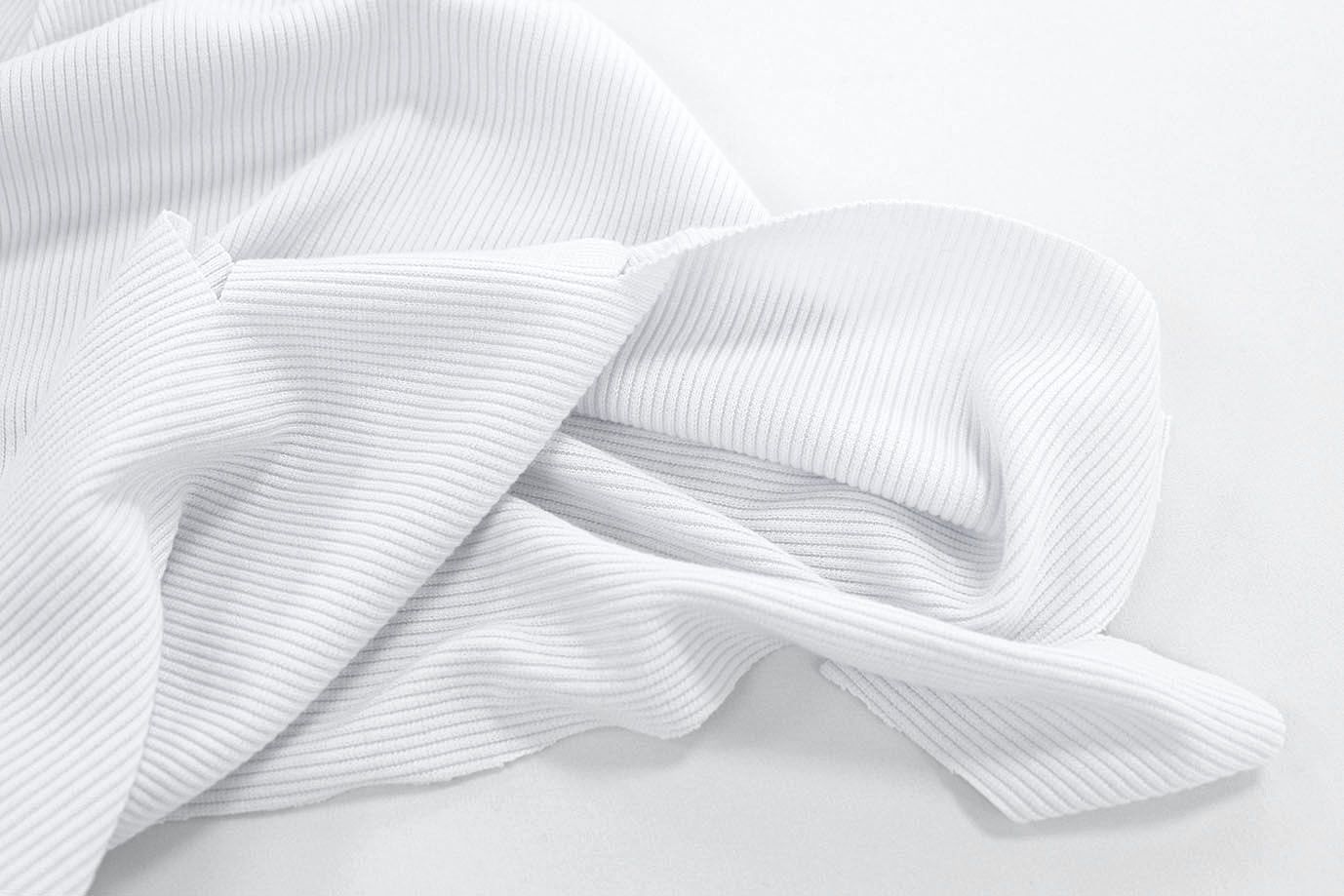 Трикотаж "Рибана"/белый 3145-PY/C#1