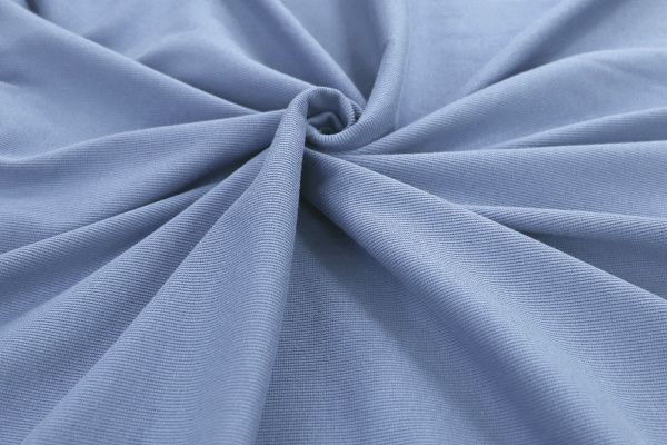 Трикотаж "Рибана"/серо-голубой 0231/C#серо-голубой