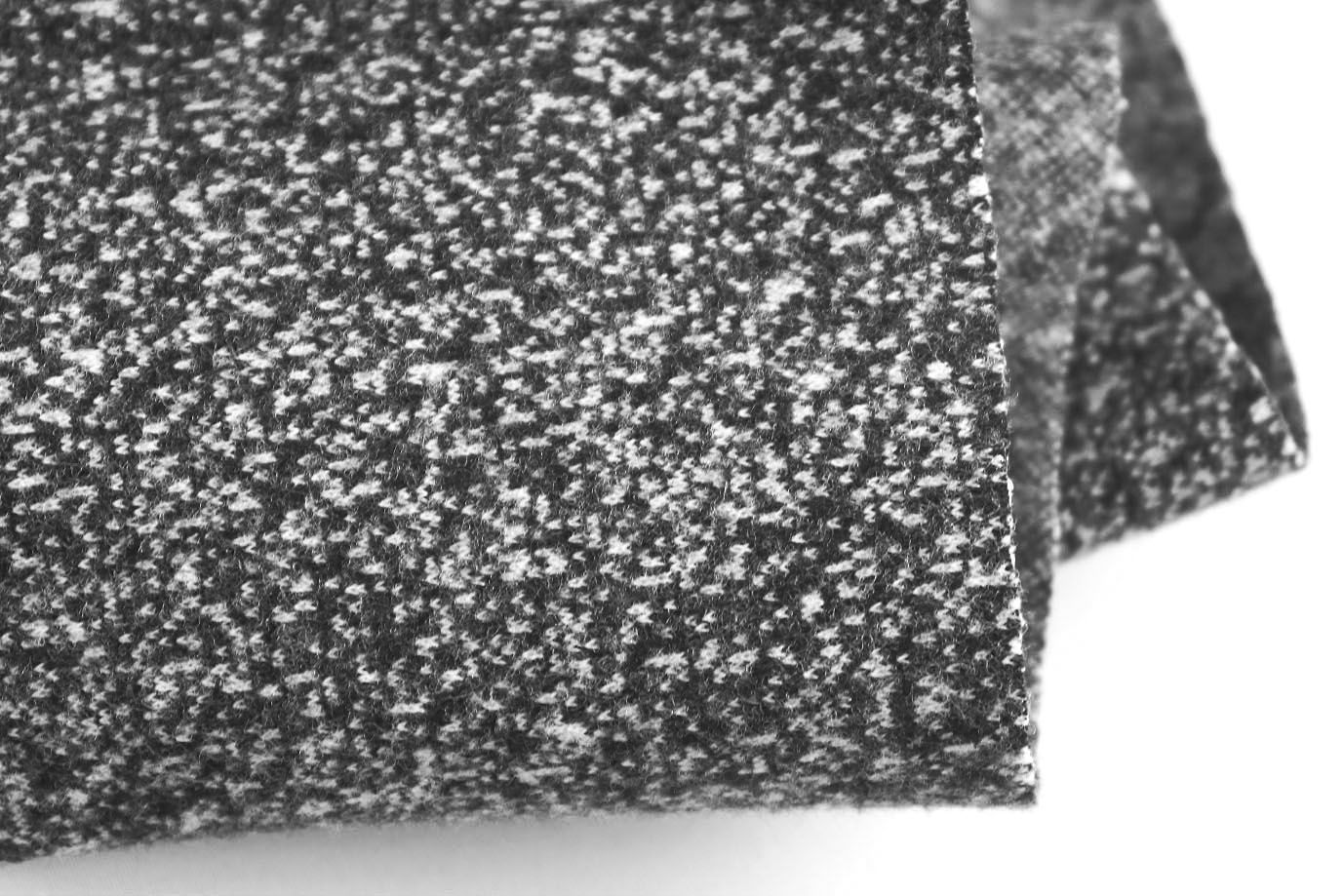 Пальтовый трикотаж принт/черно-белый 1407-PY/D#3/C#1