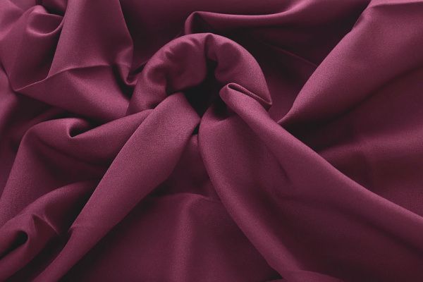 Костюмная ткань "Барби" стрейч/бордовый 4216-PY/C#2