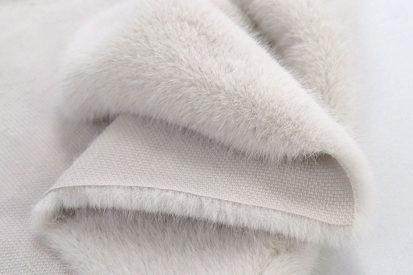 Искусственный мех "Норка"/светло-бежевый AP41101/D#289-230215/C#H568