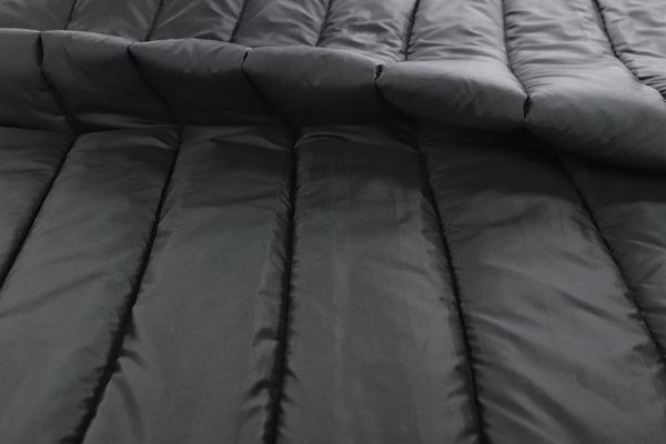 Ткань простеганная "Полоска"/черный P51 1302-PY/1+CC200