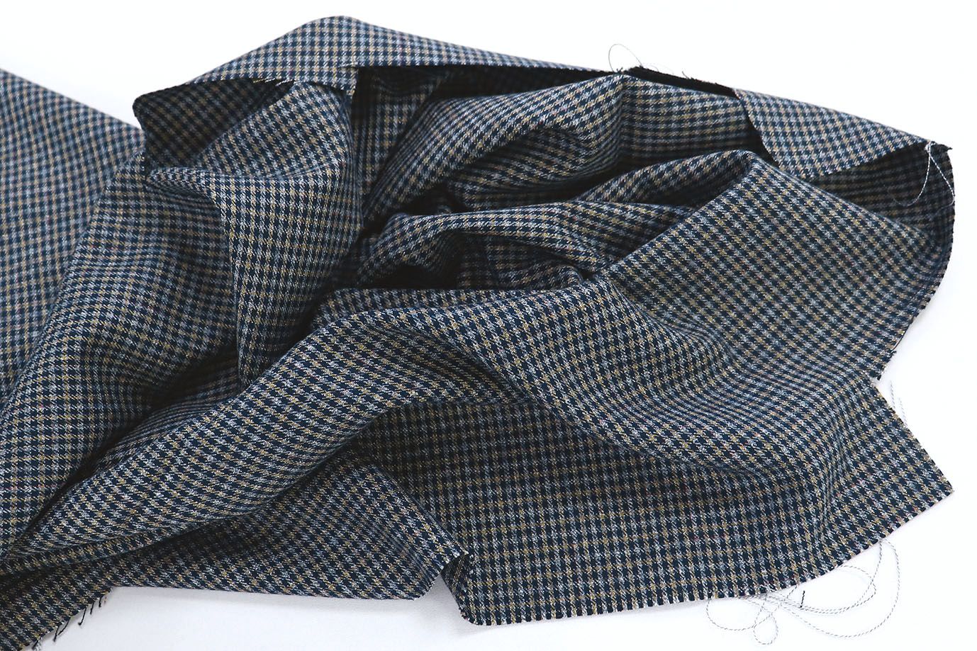 Костюмная ткань жаккард/клетка сине-желтая 3292-22-PY/D#B13300/C#5