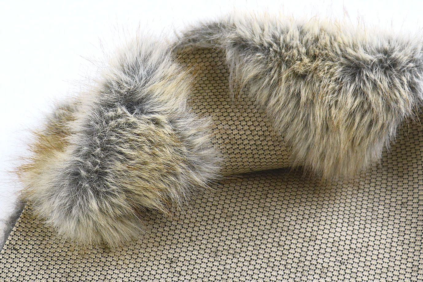 Искусственный мех "Лисица"/серо-рыжий AP5102029/D#1683-W5F1506/C#601