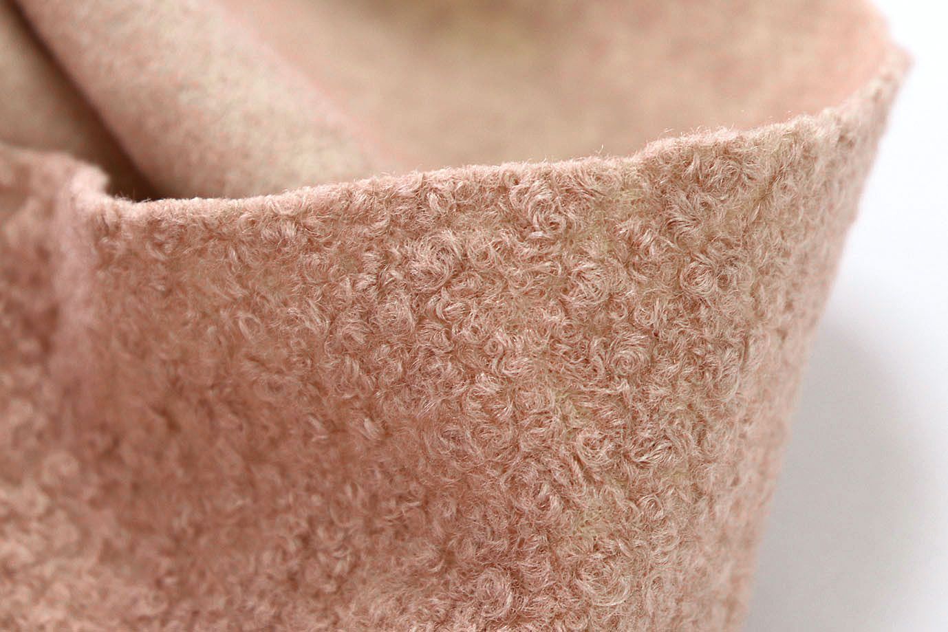 Пальтовая ткань "Барашек"/персиковый DT-15972/C#4