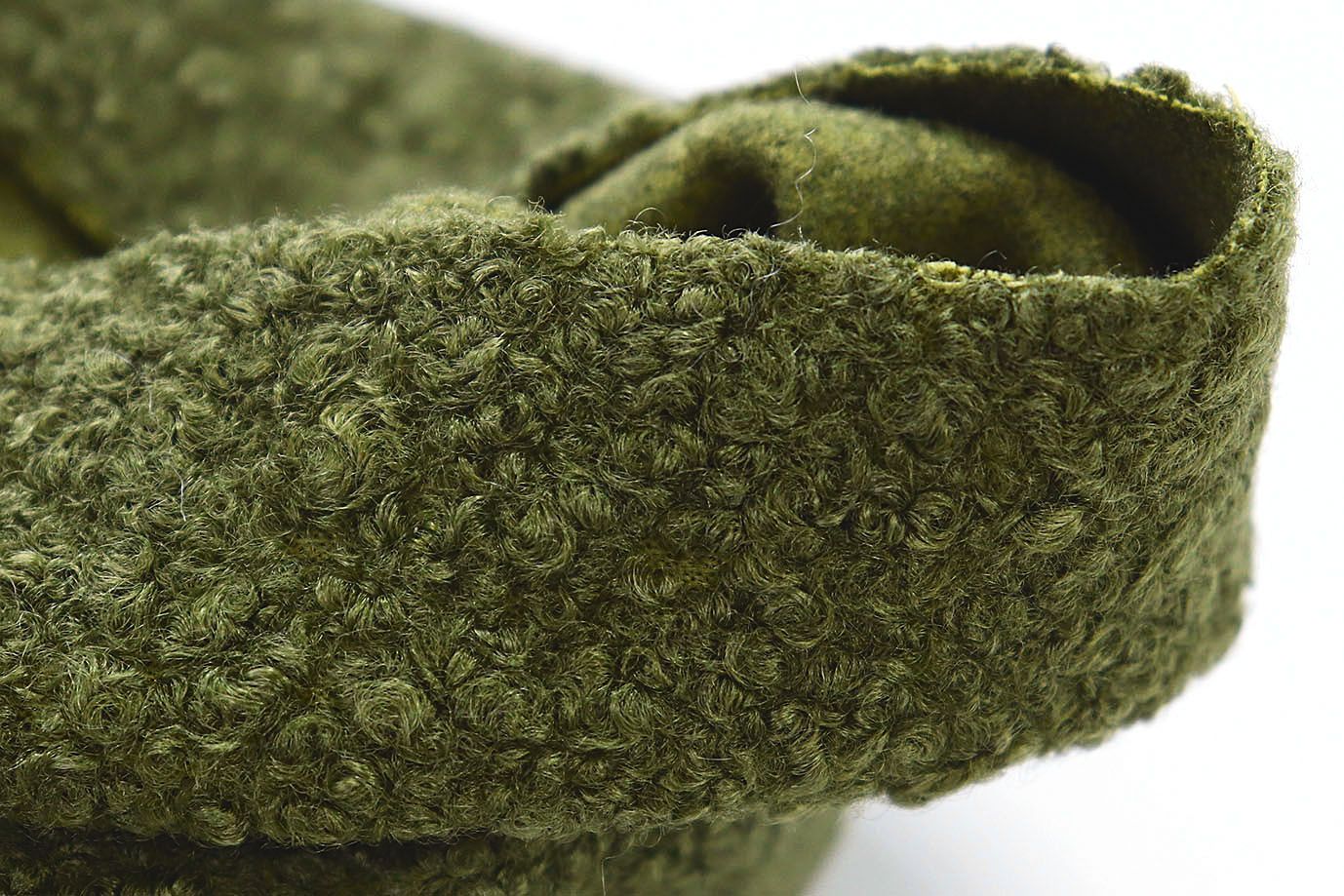 Пальтовая ткань "Букле"/болотный 7416/C#8