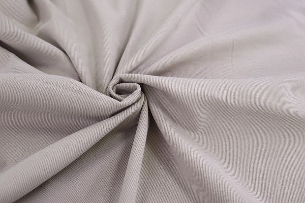 Трикотаж "Рибана"/серо-бежевый 0231/C#серо-бежевый 14-0000TPX