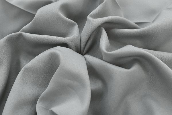 Костюмная ткань "Барби" стрейч/светло-серый VT-11823/C#6