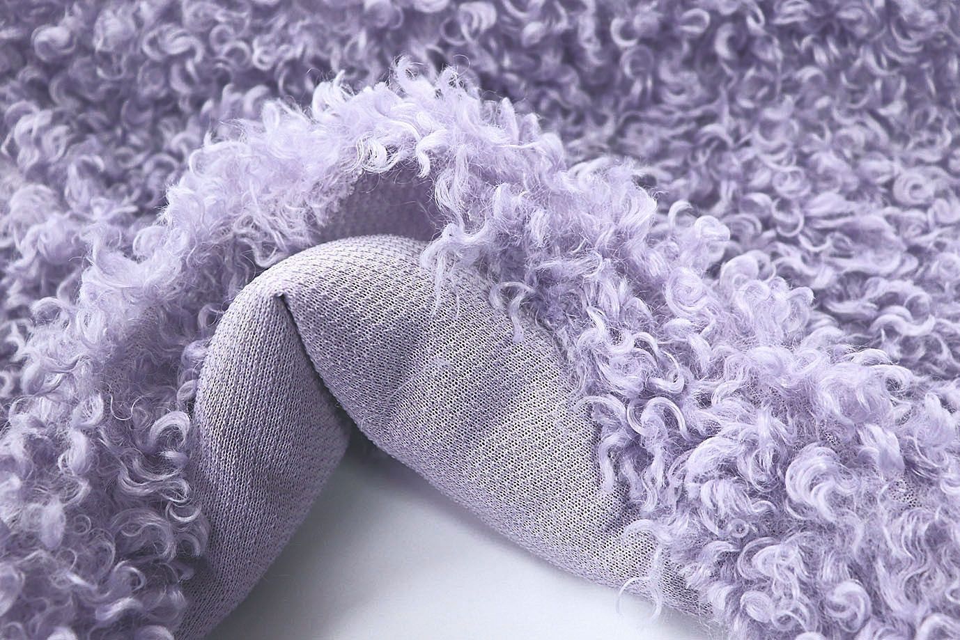 Искусственный мех "Калган"/сиреневый AP230226007/D#1003-2207-85L/C#9