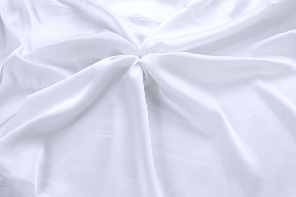 Шелк сатин/белый 12272/C#1