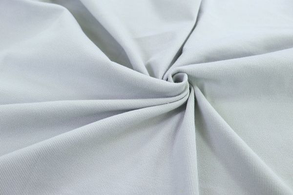 Трикотаж "Рибана"/светло-серый 0231/C#св.серый 12-4306TPX