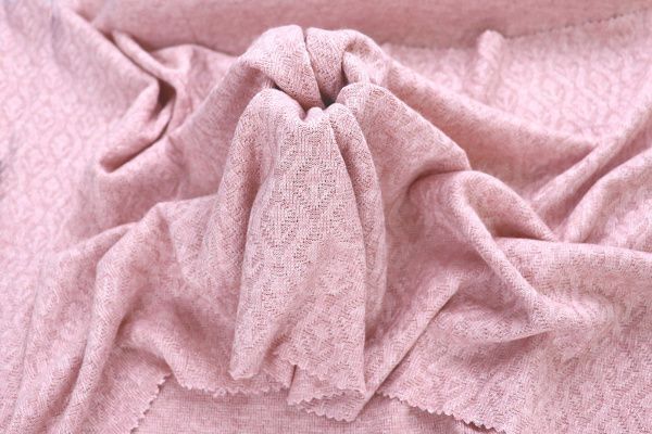 Трикотаж жаккард/розовый 3994-PY/D#1/C#2