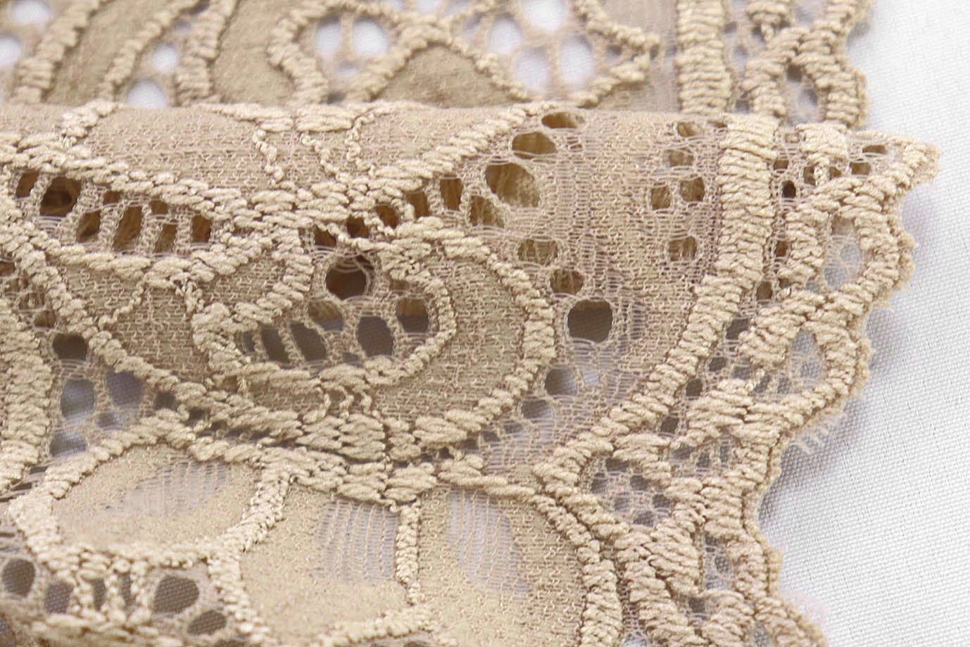 Гипюр "Фестон"/бежевый 1366-PY/C#2