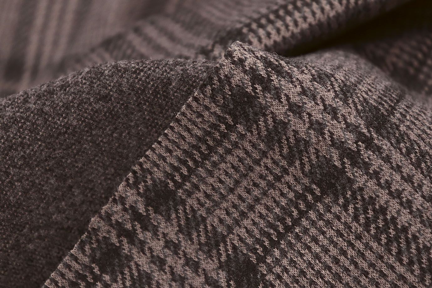 Трикотаж жаккард принт/клетка горчичная 3098/D#2/C#3