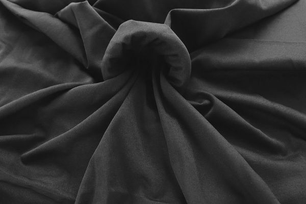 Хлопок твил/черный 4123-PY/C#12