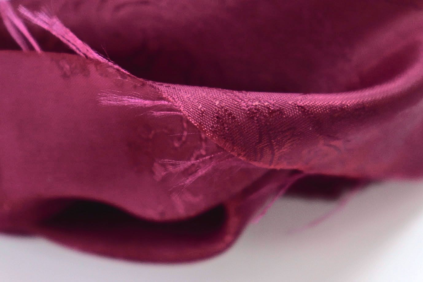 Подкладочная ткань жаккард/бордовый 7249/C#26