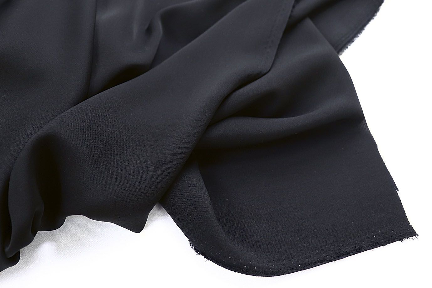 Блузочная ткань "Кристалл"/черный 4181-PY/C#1