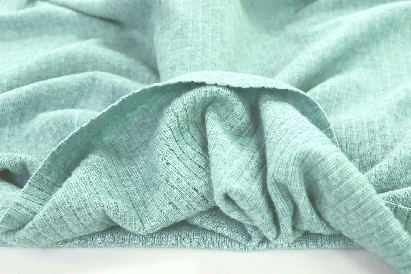 Трикотаж "Рибана"/светло-зеленый 3234-22-PY/C#20 (EU4299)