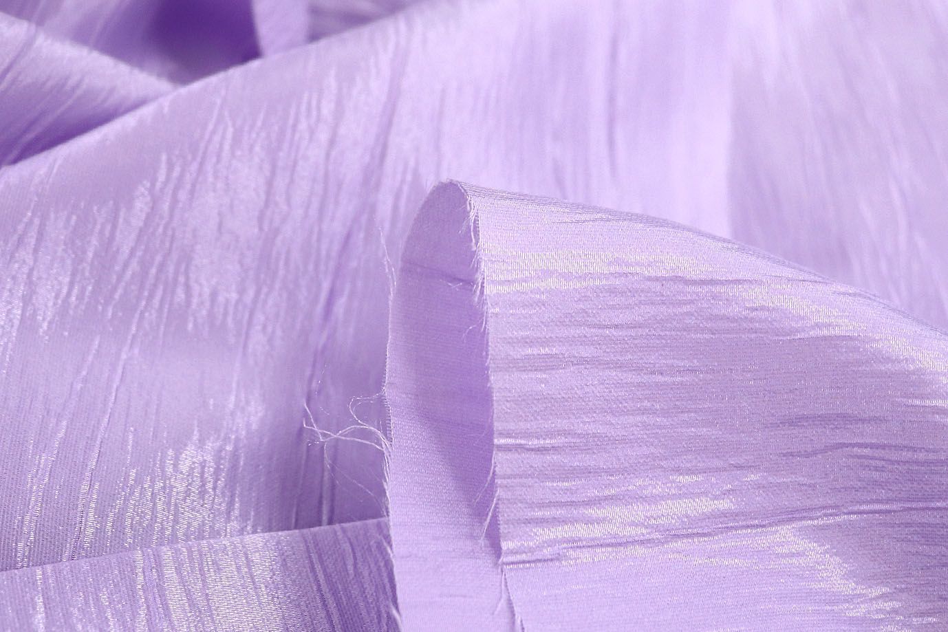 Органза TENCEL креш/сиреневый 3795-PY/C#12