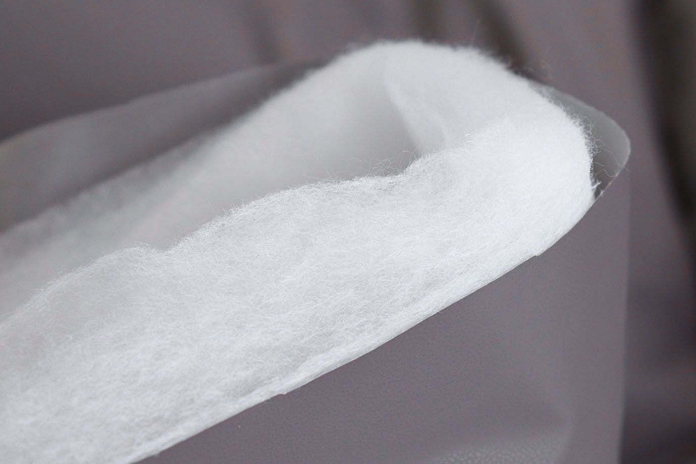 Ткань простеганная "Полоска" P51/фиолетово-серый 11015-26/3+холлофайбер 200+СПБ