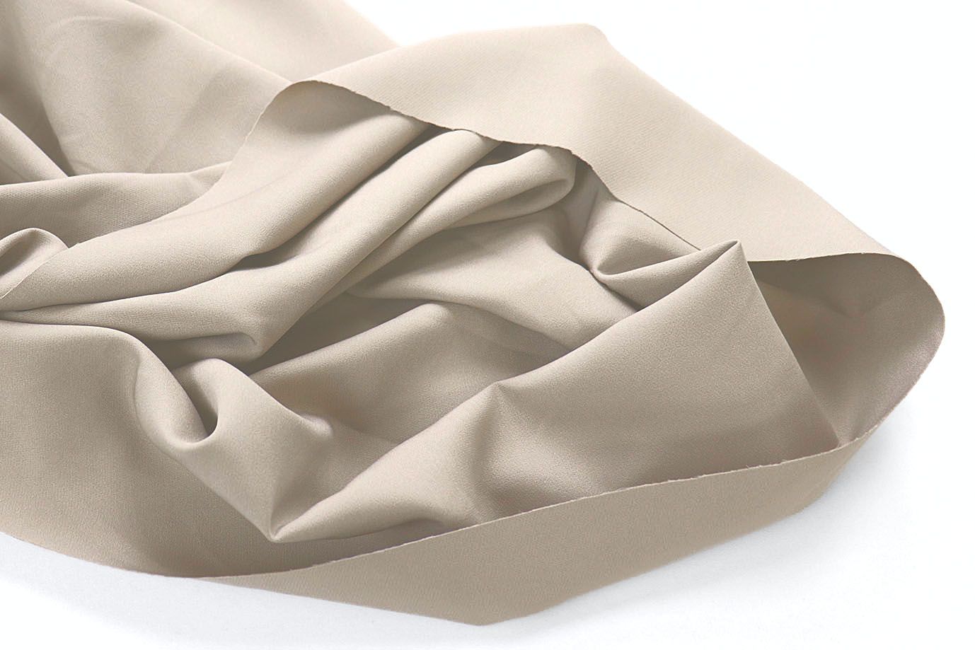 Костюмная ткань "Барби" стрейч/пепельно-бежевый 4147-PY/C#12