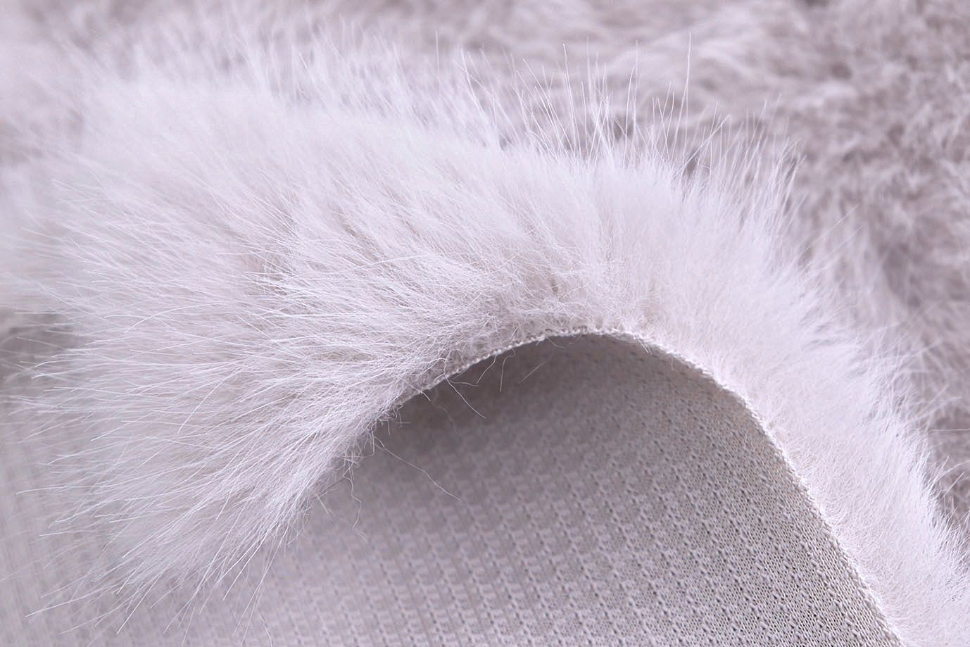 Искусственный мех "Песец" длинноворсовый/сиреневый AP50503/D#289-220070-85/C#E556