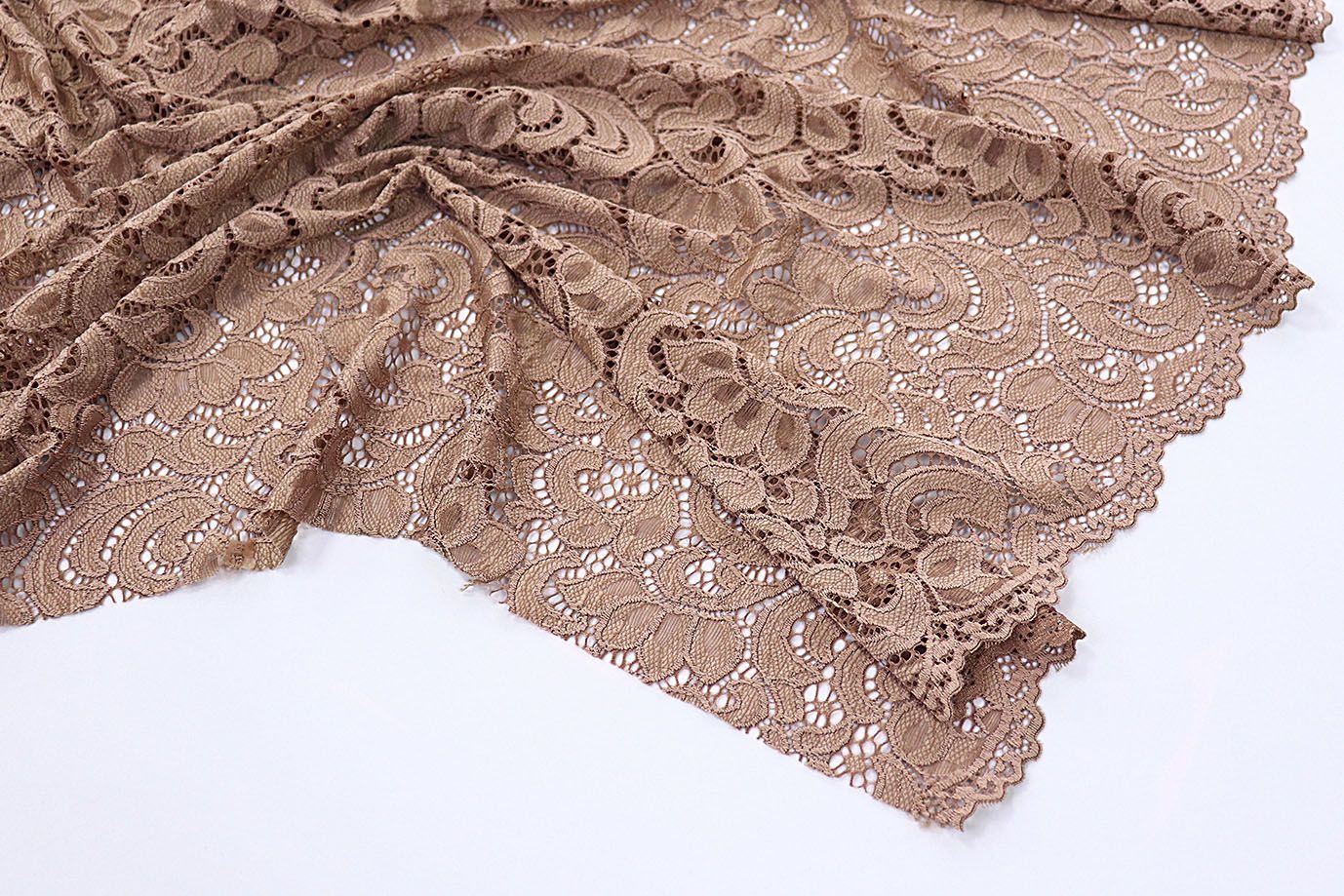 Гипюр "Фестон"/светло-коричневый 1312-PY/C#7