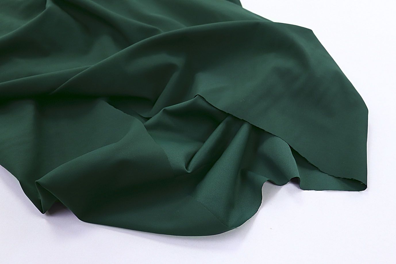 Костюмная ткань "Мемори"/зеленый 2735/C#10