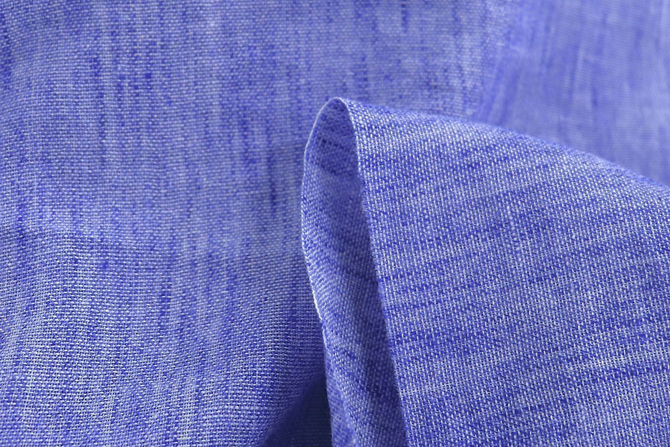 Лен меланж/синий 3886-PY/C#8