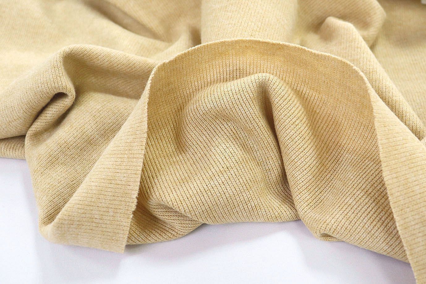 Трикотаж "Рибана"/бежевый 3033/C#39