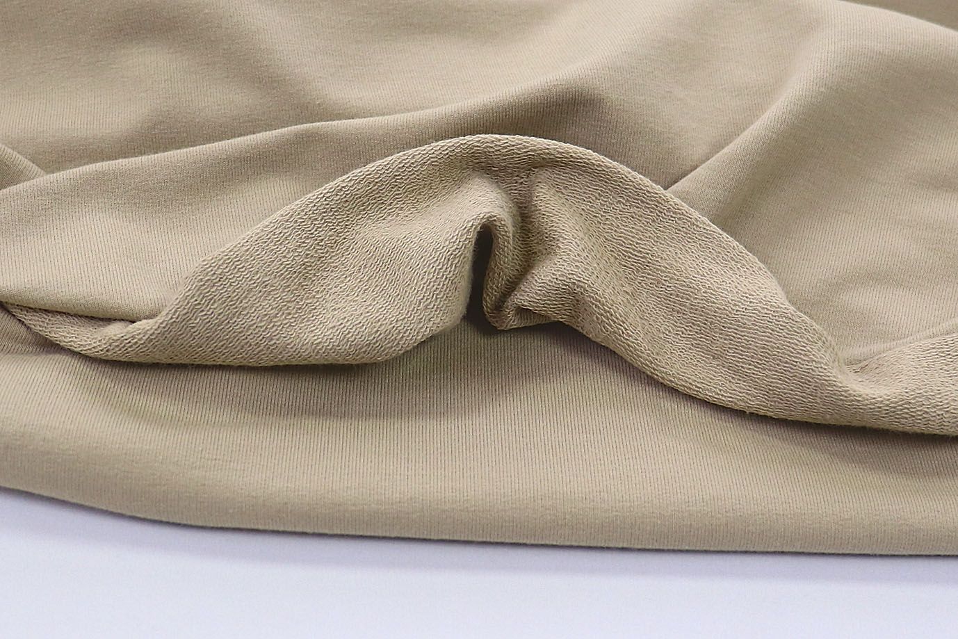 Трикотаж футер 2х нитка/арахис 0246/C#арахис 15-1308TPX