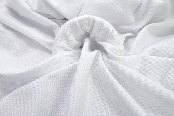 Трикотаж "Пике" Карико Допио/белый 0306/C#белый 11-0601TPX