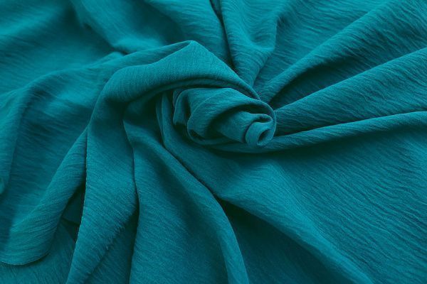 Блузочная ткань "CEY"/темно-бирюзовый 4189-PY/C#10