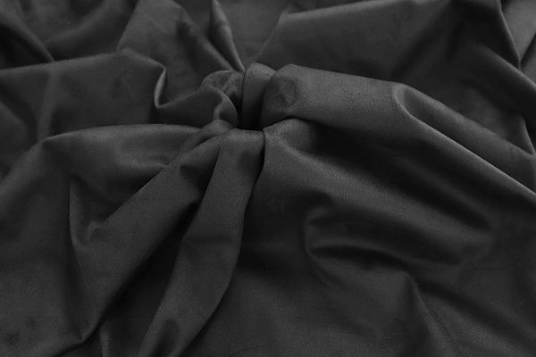 Замша двусторонняя/черный 3551-PY/C#17