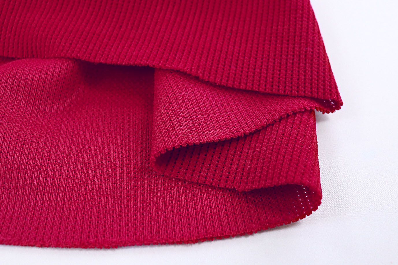 Трикотаж вельвет/красный 3523-PY/C#14