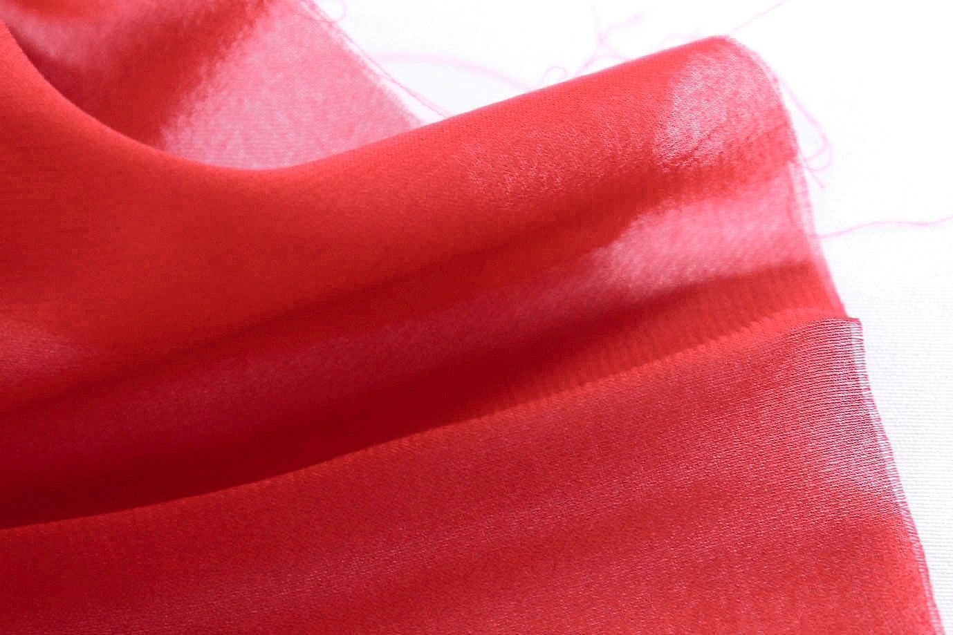 Шифон/красный 1402-PY/C#1