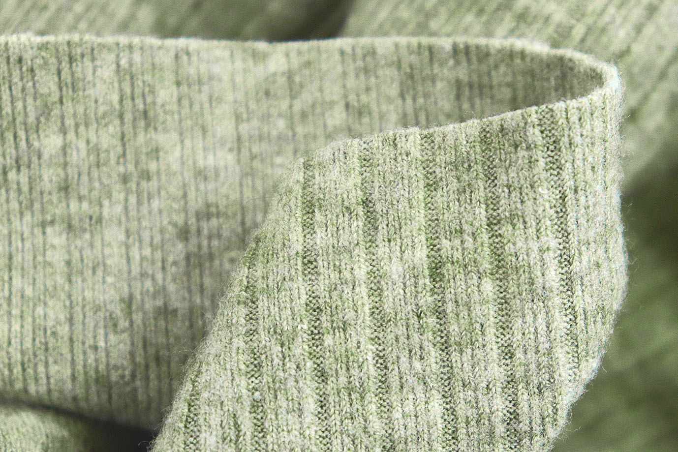 Трикотаж "Рибана"/хаки 3234-22-PY/C#5 (EU4299)