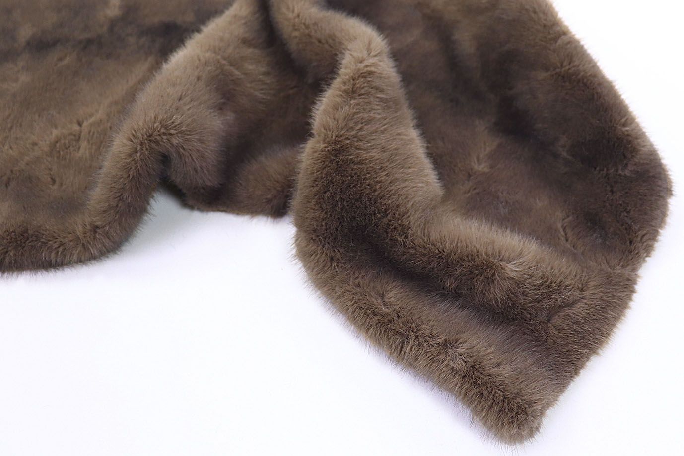 Искусственный мех "Норка-крестовка"/коричневый AP230226017/D#1365-8867/C#3120