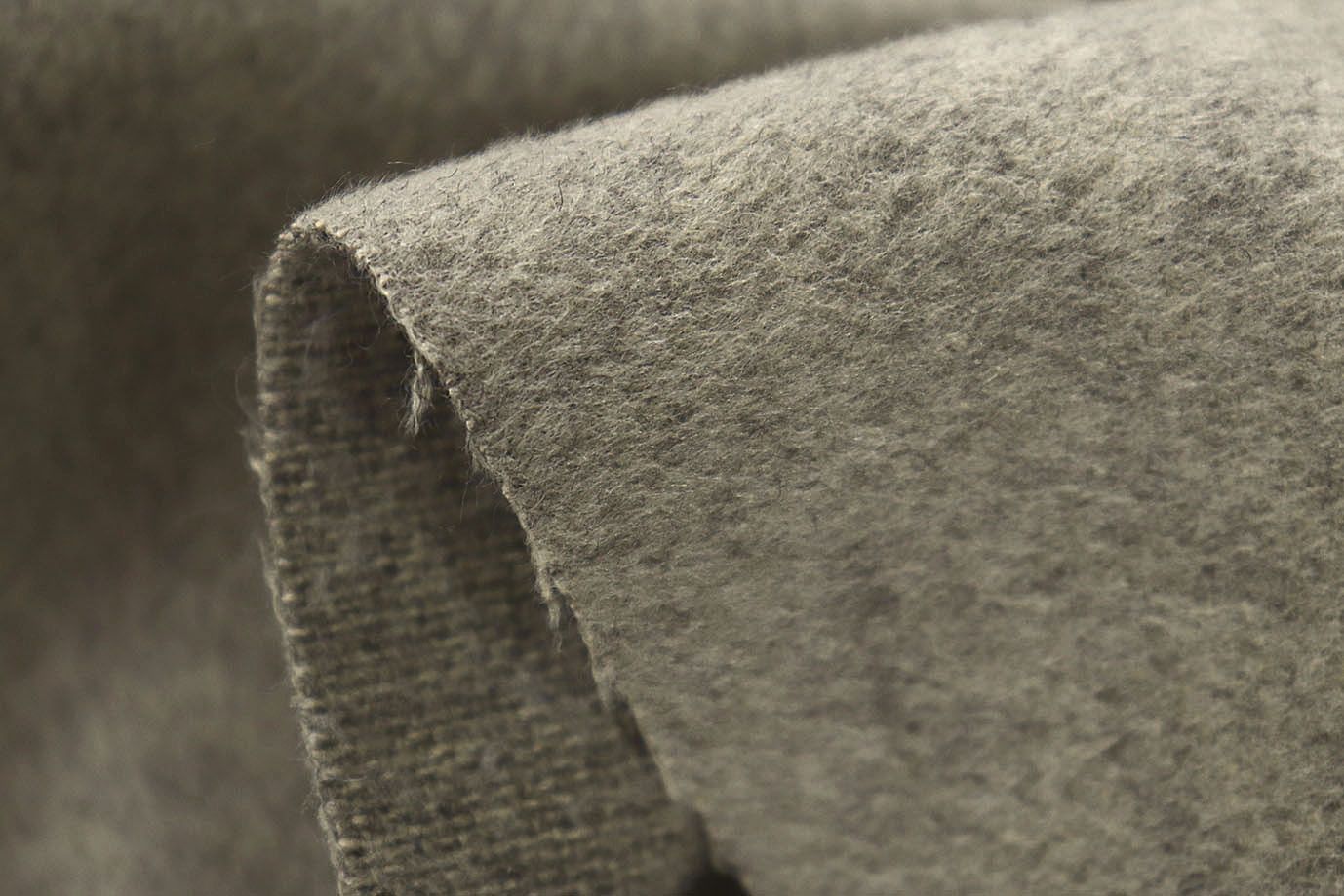 Пальтовая ткань ''Диагональ" с ворсом/серо-бежевый LI-16901/C#6