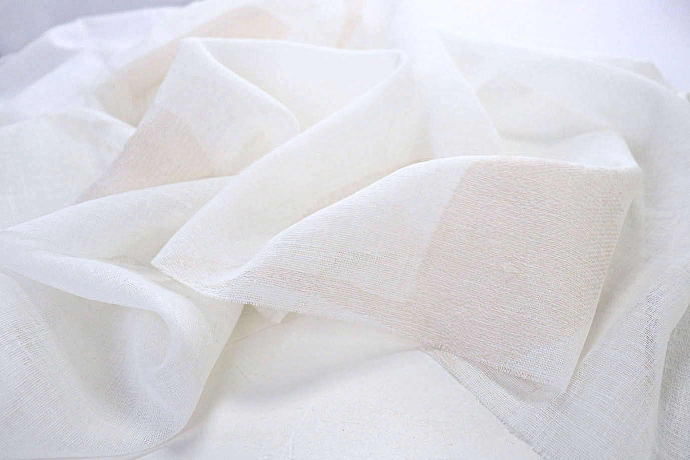 Тюль принт/розовый на белом 1520-16/C#Beige