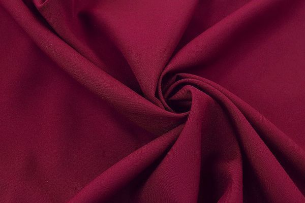 Костюмная ткань "Габардин"/бордовый 656-PG/C#16