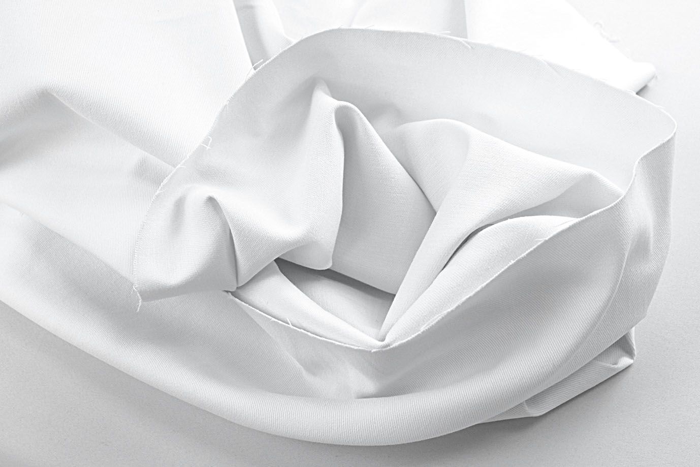 Хлопок твил стрейч/белый 12205/D#1/C#1