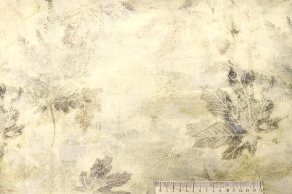 Вуаль принт/цветы песочные на кремовом 4100-PY/D#5/C#1